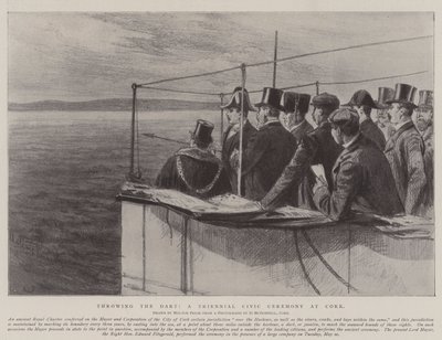 Throwing the Dart, a Triennial Civic Ceremony at Cork by Melton Prior